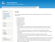 Tablet Screenshot of pripojky.biz